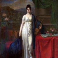 Dcera Josefy a Aloise Friedricha Brühlových Terezie Marie (1784 - 1844) se provdala za Františka Antonína z Thun - Hohensteinu v roce 1808 (zdroj Zámek Děčín)